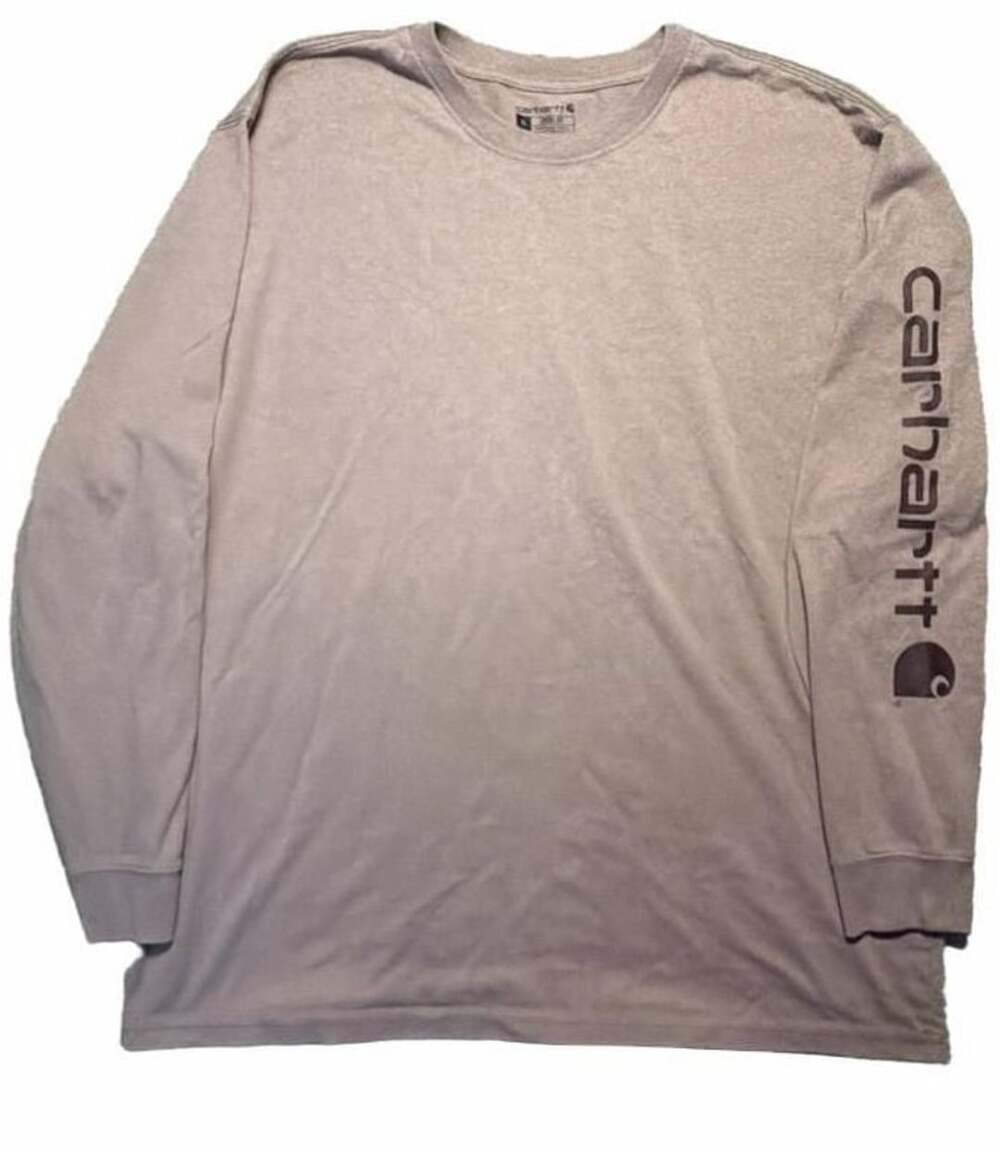 Carhartt Loose Fit Long Sleeve Graphic Logo T-Shirt XL